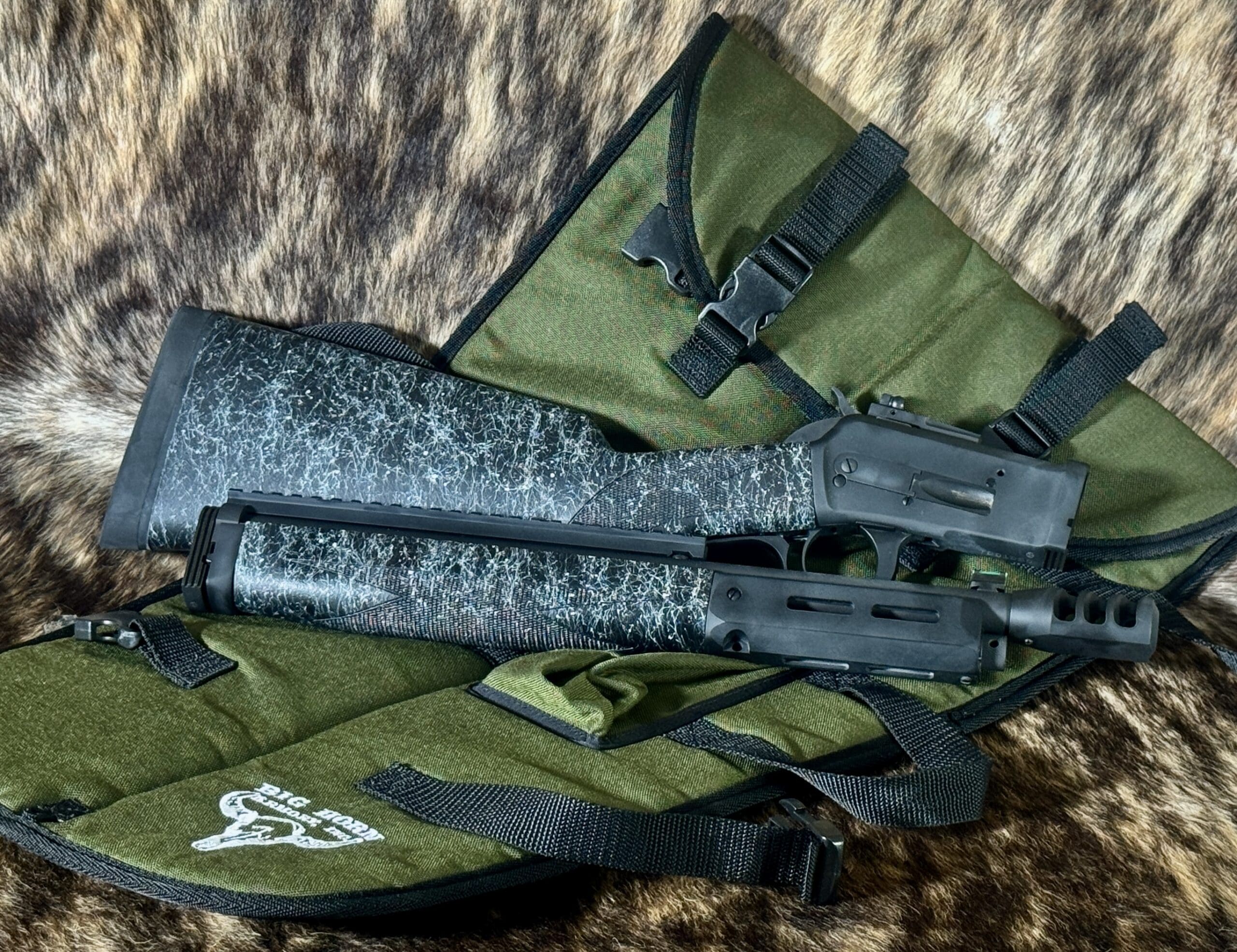 Model 89 500 S&w Take Down Carbine, Antique Finish And Collector Oil Rubbed Stock