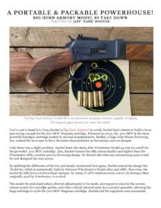 Tank Hoover Takedown Model 89 Review